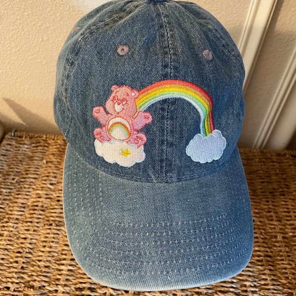 Care Bears Women’s Adjustable Jean Rainbow Truckers Hat
